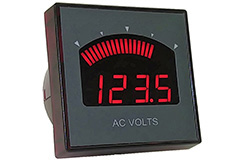 Image of Murata Power Solutions' DMR35-ACV Series AC Panel Meters