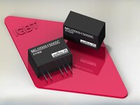 Bild der DC/DC-Wandler der Serie MGJ2 von Murata Power Solutions