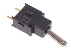 Image of NKK Switches' A-Series Process-Sealed Subminiature Toggles