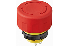 Image of NKK Switches' FF01 Series Emergency Stop Switches