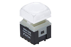 Image of NKK Switches' KP04 Series Illuminated Surface-Mount Pushbutton Switches