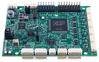 Image of NXP's MR-CANHUBK344 Evaluation Board