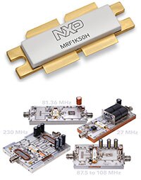 Image of NXP Semiconductors' MRF1K50H RF Power Evaluation Fixtures