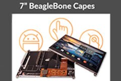 Image of Newhaven Display's 7 Inch BeagleBone Capes