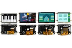Image of Newhaven Display's EVE2 TFT Modules