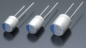 Image of Nichicon's Aluminum Conductive Polymer Capacitors