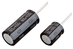 Image of Nichicon UTH Series Aluminum Electrolytic Capacitors