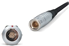 Image of ODU's MINI-SNAP® IEC 60601-1 Compliant Metal Circular Connector