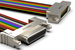 Image of Omnetics Latching Micro-D Series Connectors