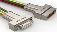 Image of Omnetics Pre-Wired Crimped Nano-D Connectors 