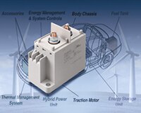 Image of Omron's DC Power Relays Capable of Interrupting 600 A at 300 VDC