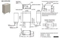 Omron 的 G8G-1A7R 示意圖的圖片