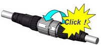Bayonet locking mechanism
