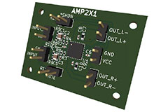 Image of PUI Audio AMP2X1 Audio Amplifier Board