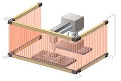 Image of Panasonic's Compact Safety Light Curtain