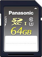 Image of Panasonic's HT Series SDXC Memory Cards