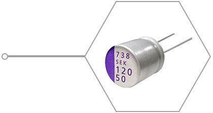 OS-CON™ SEK 系列电容器