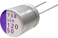 Image of Panasonic OS-CON™ SEK Series Capacitors