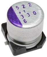 Panasonic 的 OS-CON™ SVPT 系列電容的圖片