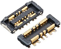 Image of Panasonic's B02 Series Board-To-FPC High Current Stacking Connectors
