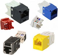 Panduit 的銅質 TG 型插孔模組圖片