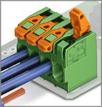 Phoenix Contact 的推鎖式彈簧籠 PCB 端子台