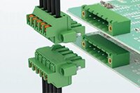 Image of Phoenix Contact's FKCOW/FKCOR Series Right-Angle Spring-Contact Connectors
