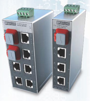 Image of Phoenix Contact's SFN Unmanaged Ethernet Switch