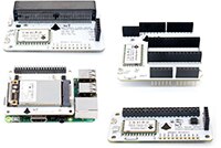 Image of Pi Supply's IoT LoRa Boards for Raspberry Pi, Arduino, and BBC micro:bit