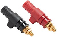 Image of 73095 Binding Posts with 4 mm Safety Jack and Quick Wire Connection