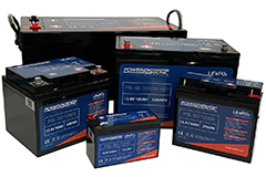 Image of Power Sonic's Series Capable LiFePO4 Lithium Batteries