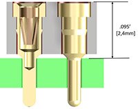 Preci-Dip 315/415 系列薄型针座图片