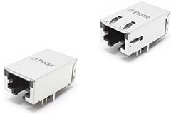 Image of Pulse Electronics Low-Profile Integrated Magnetic Connectors for PCI Express Cards - JT4-xCx Series