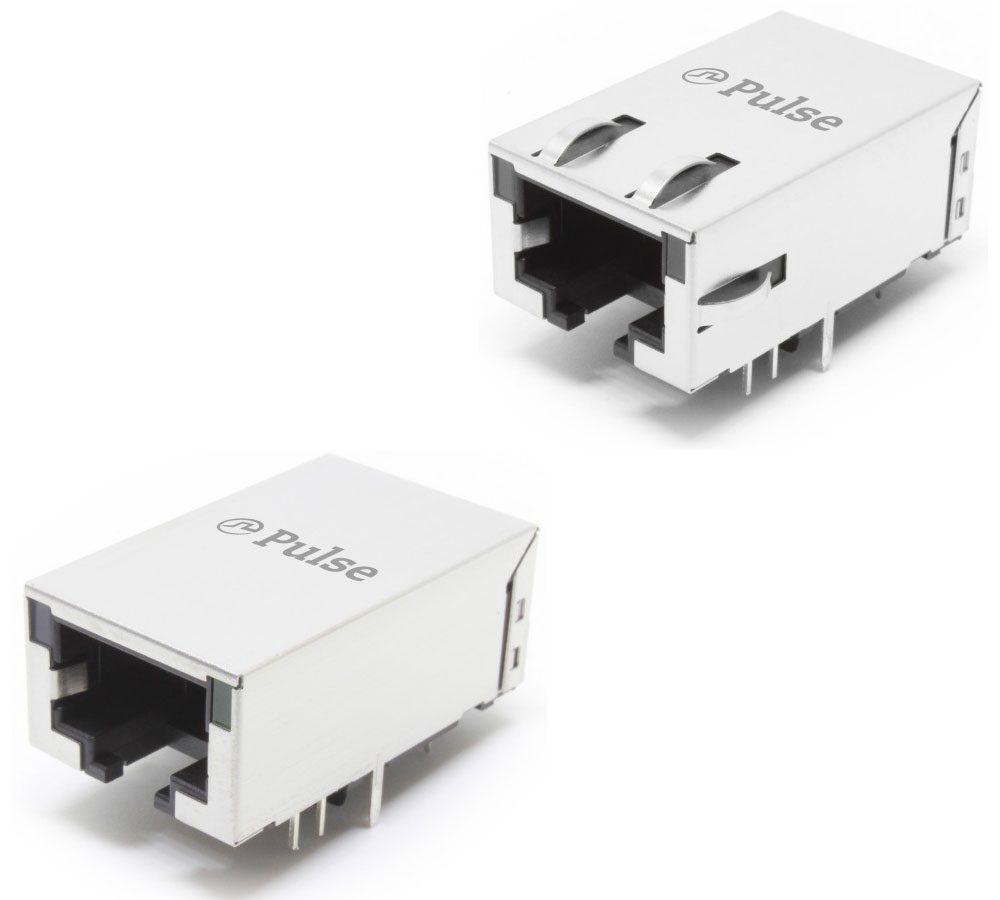 Low-Profile Integrated Magnetic Connectors - Pulse | DigiKey