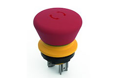 Image of RAFI's Lumotast 16 mm E-Stop Safety Switches
