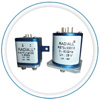 Abbildung: HF-Koaxialschalter von Radiall