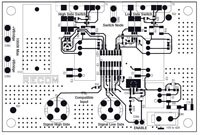 RECOM Power 的 R-REF01-HB 通用半橋公版設計佈局圖
