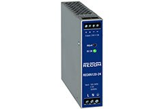 Image of RECOM's REDIIN120 Series DIN-Rail Power Supplies