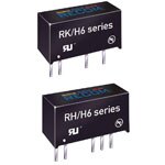 Image of RECOM Power's RK/H6 and RH/H6 Series 1 W DC/DC Converters