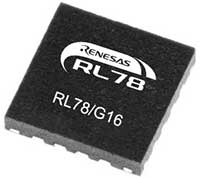 用于电容式触摸的 Renesas RL78-S2 内核 16 MHz MCU 的图片