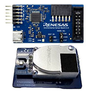 Image of Renesas RRH47000 NDIR CO2 and RHT Sensor Module