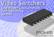 Image of ROHM Semiconductor's BA76 Series Video Signal Switchers 