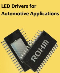 Image of ROHM Semiconductor's LED Drivers for Automotive Applications