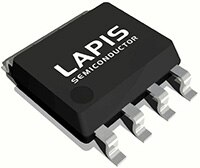 ROHM Semiconductor 的 MR45V100A 1 Mbit FeRAM 記憶體 IC 的圖片