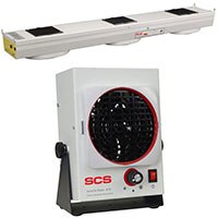 Image of SCS' Benchtop and Overhead Air Ionizers