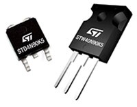 Image of STMicroelectronics' 900 V K5 MOSFETS