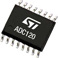 Image of STMicroelectronics ADC120IPT 12-bit Analog-to-Digital Converter