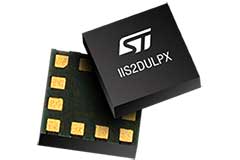 IIS2DULPX Digital 3-Axis Linear Accelerometer - STMicroelectronics