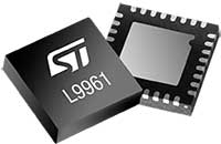 Bilde av STMicroelectronics L9961 batteristyringssystemløsning for li-ion- og li-polymerceller