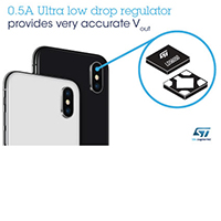 Image of STMicro's LD56050 Ultra-Low Dropout Linear Regulator